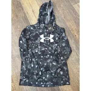 New Under Armour Boys' Loose Fit Camo Hoodie YLG size 12 14